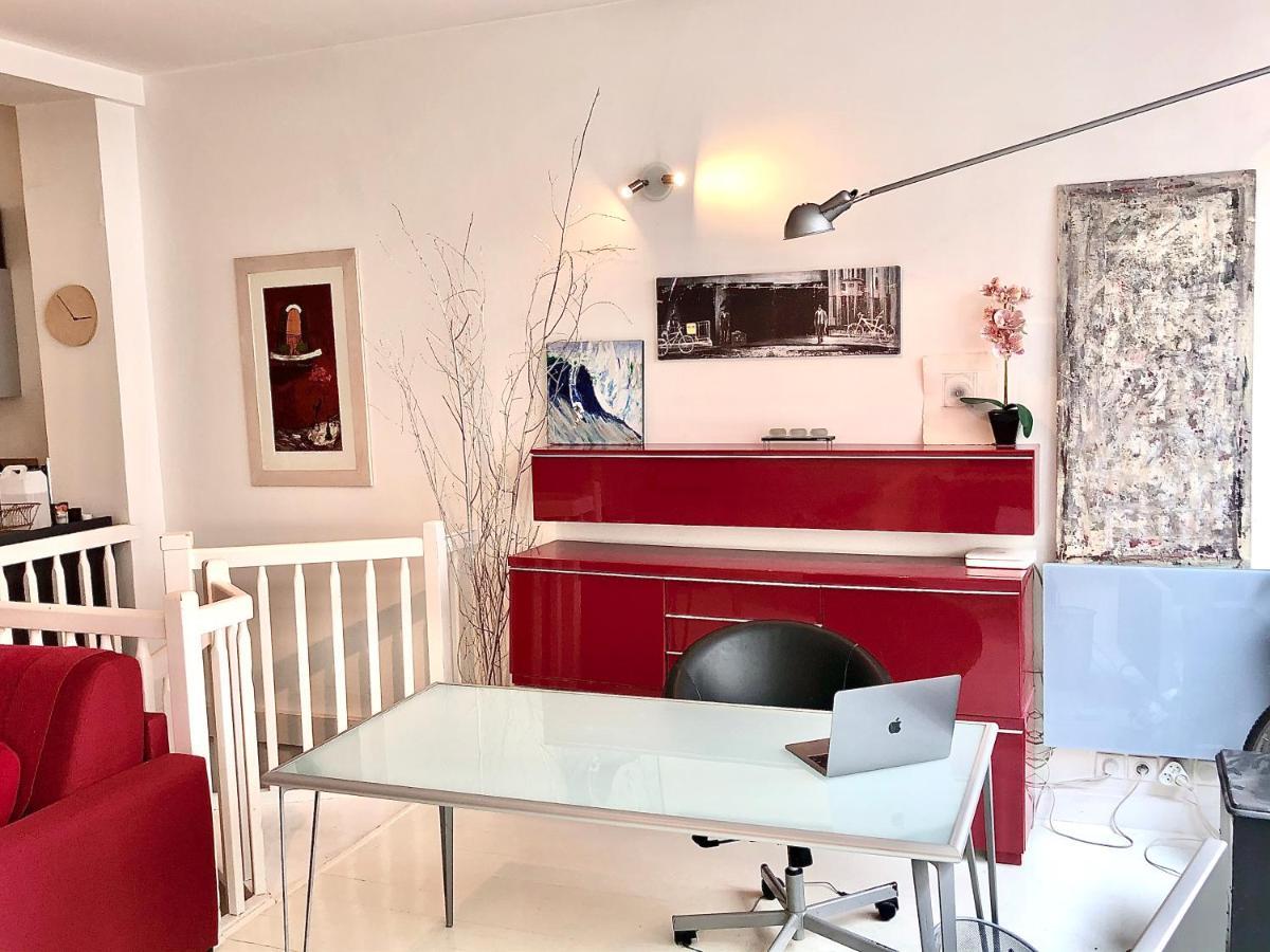 Modern Design Loft Apartment, Steps To Notre Dame Paris Exterior photo