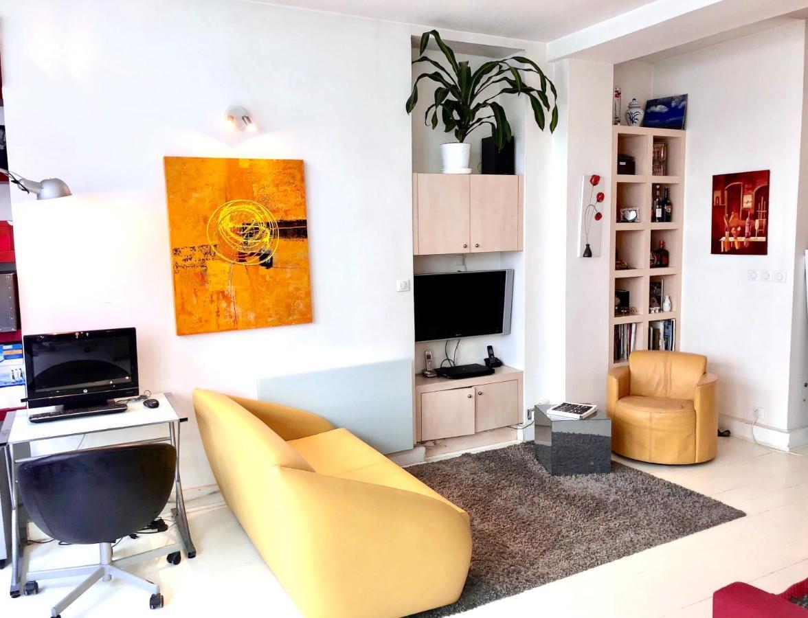 Modern Design Loft Apartment, Steps To Notre Dame Paris Exterior photo